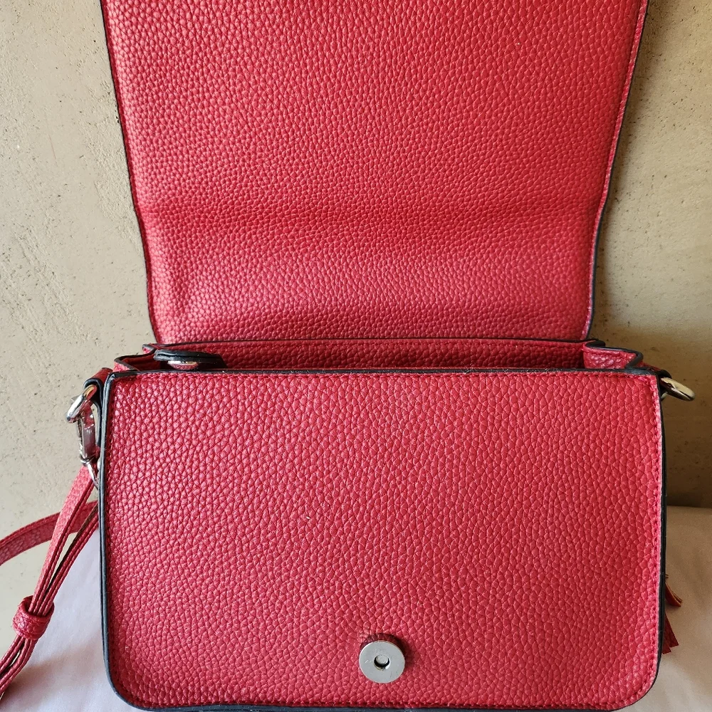 Marc New York Red Studded Crossbody Bag - Picture 10 of 17